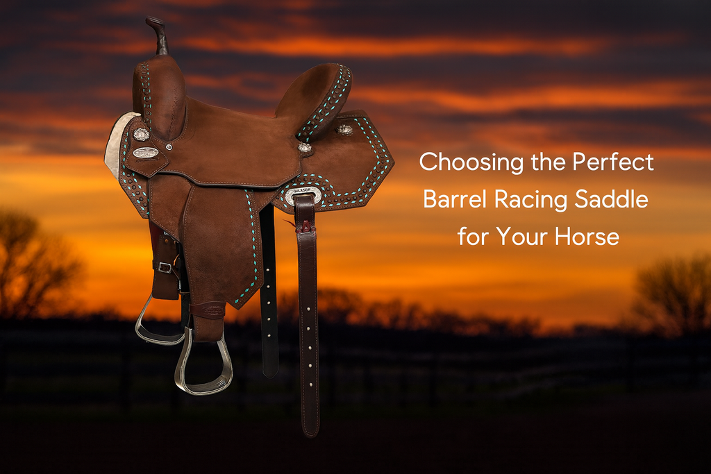 Choosing the Perfect Barrel Racing Saddle for Your Horse