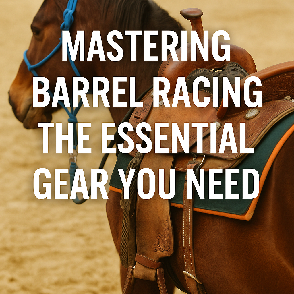 Mastering Barrel Racing: The Essential Gear You Need