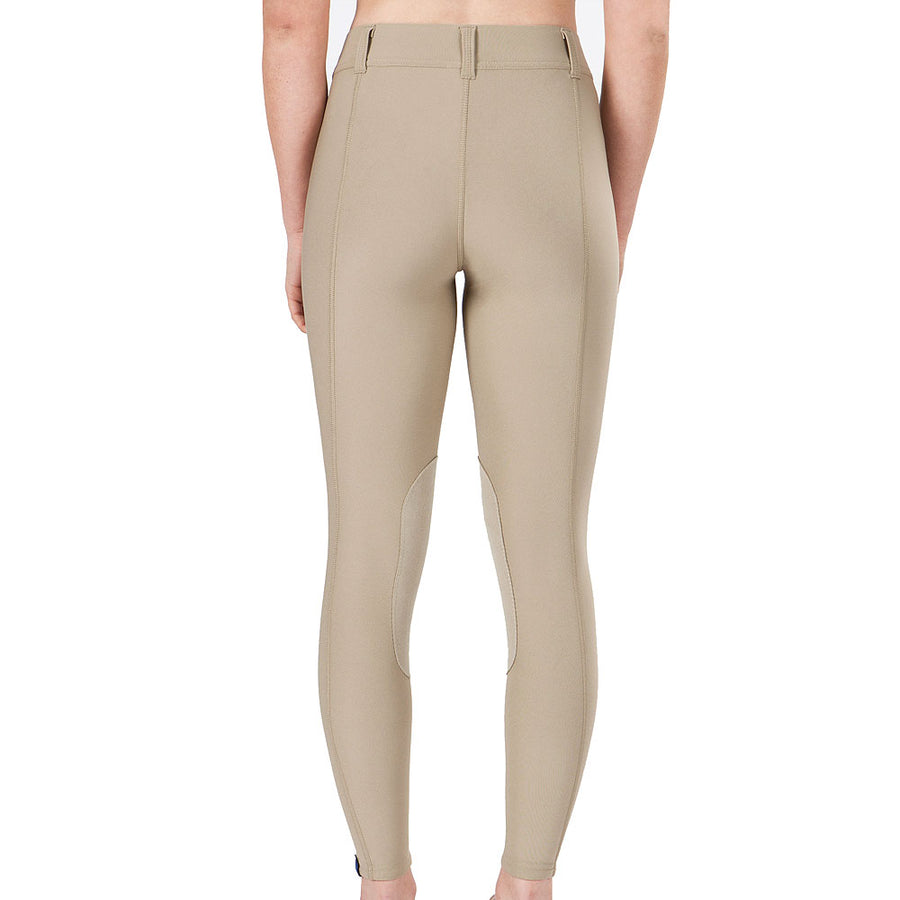 Large Irideon Kids Issential Stretch Breathable Horse Riding Tight Classic Tan