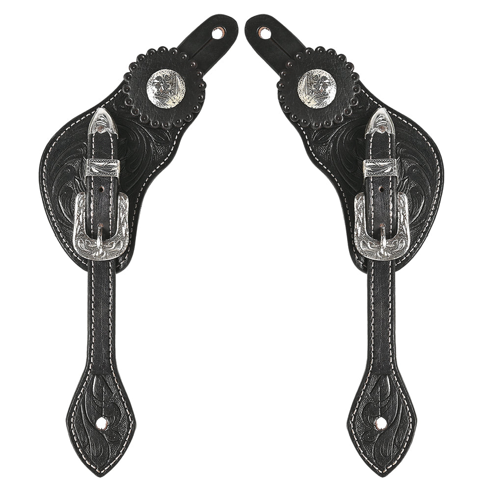 Hilason Western Style Men & Womens Spur Straps for Horse Riding, Barrel Racing,Show,and Rodeo