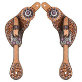 Hilason Western Style Men & Womens Spur Straps for Horse Riding, Barrel Racing,Show,and Rodeo