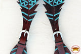 Hilason Western Style Men & Womens Spur Straps for Horse Riding, Barrel Racing,Show,and Rodeo