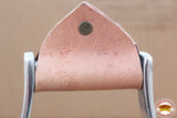 HILASON Aluminum Western Horse Saddle Stirrups Foot Grip | Non Slip