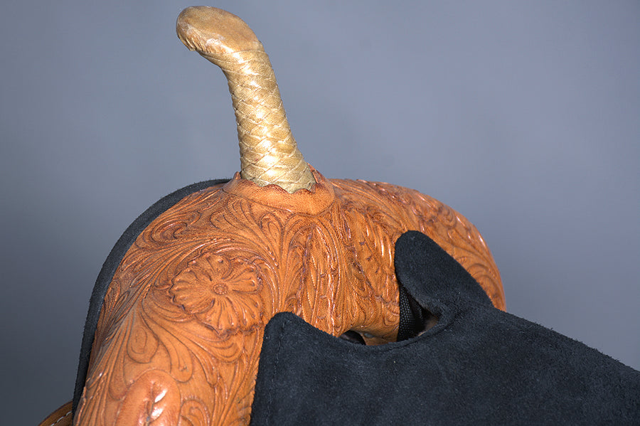 15 In Western Horse Barrel Racing Saddle Trail American Leather