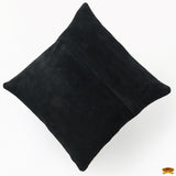 Hilason  Cowhide Leather Hair-On Patchwork Cushion Pillow Cover