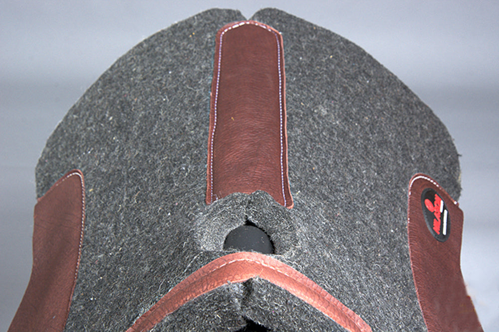 30X39 Made In Usa Wool Felt Horse Western Saddle Pad 1" Treeless Hilason