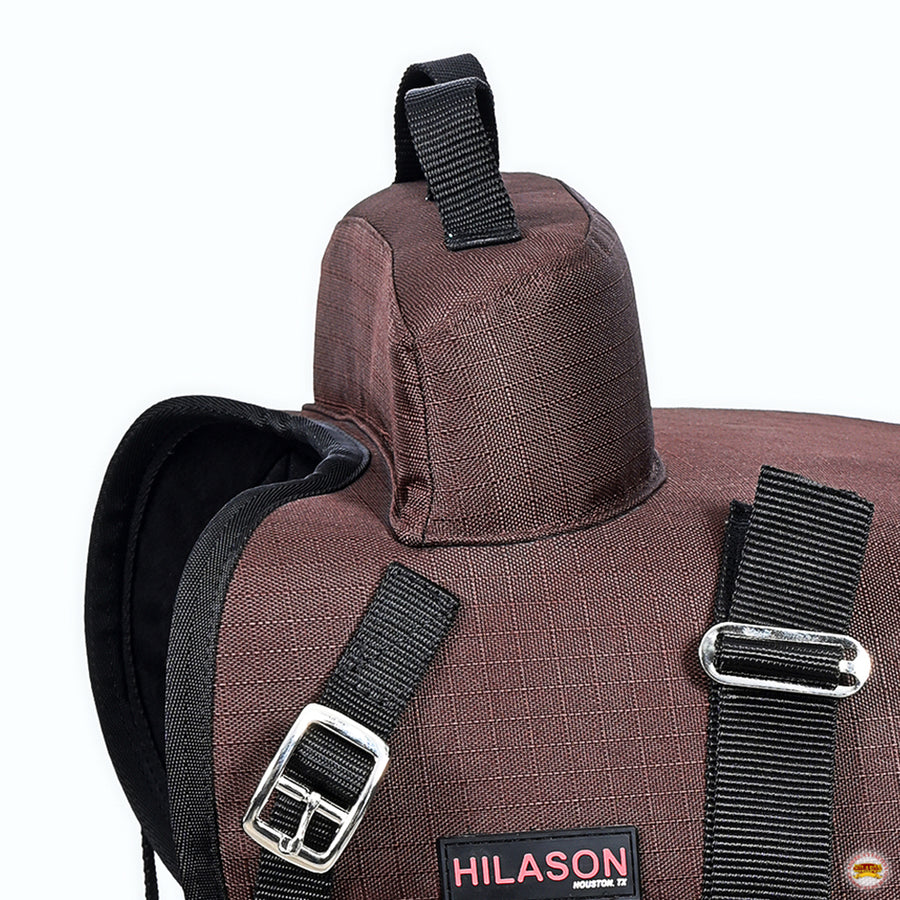 HILASON Western Horse Saddle Buddy Seat for Kids | Compatible with Horses Children Junior Equestrian