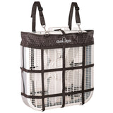Wequine American Genuine Flexible Nylon Fan Bag Stainless Steel Black