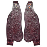 Hilason Leather Saddle Replacement Fender Pair With Hobble Strap Adult