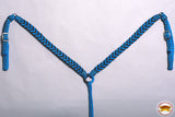 Hilason Horse Breast Collar Flat Braided Paracord