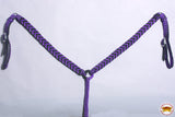 Hilason Horse Breast Collar Flat Braided Paracord