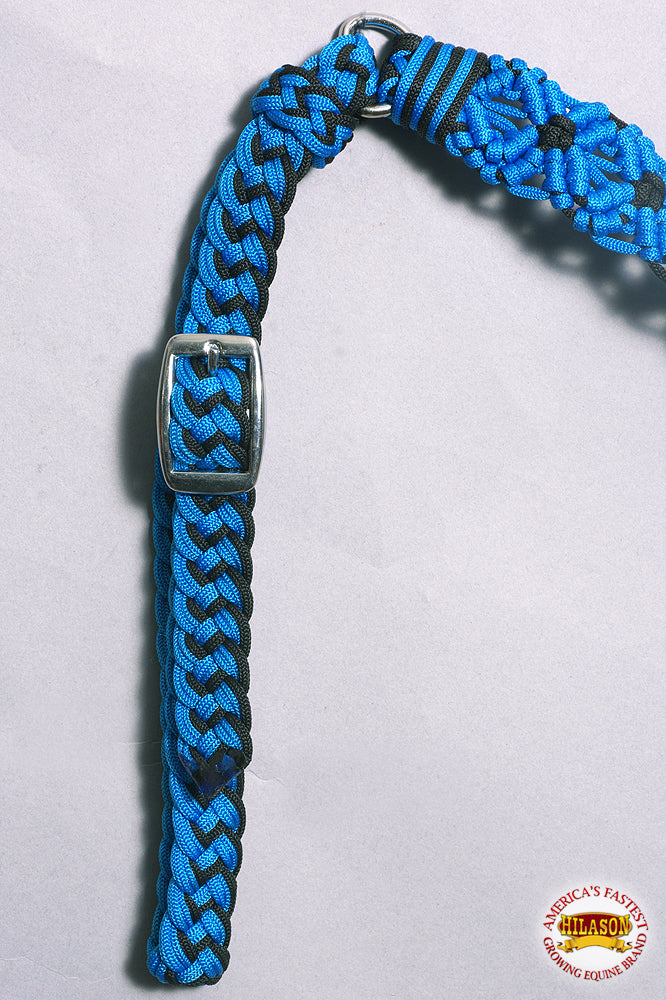 Hilason Horse Woven Breast Collar Flat Braided Paracord