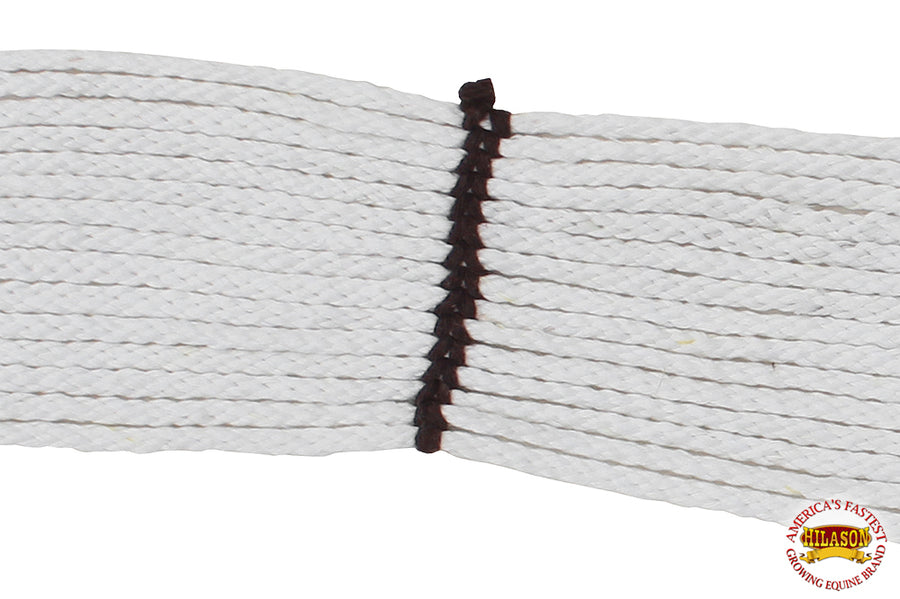 HILASON Horse Tack White Rayon Cinch 36 Inch | Girth for Horses Western Saddle Stylish