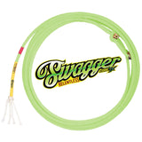32" Cactus Swagger Natual Nylon 4 Strand Head Perfect Super Soft Rope Neon Green