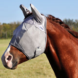 Horse Cashel Crusader Standard Mule Donkey Fly Mask W/ Ears Grey