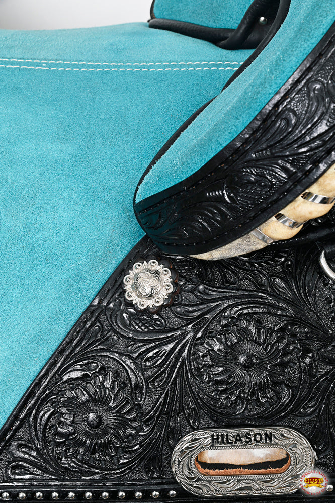 Hilason Western Horse Saddle Treeless Trail Barrel American Leather