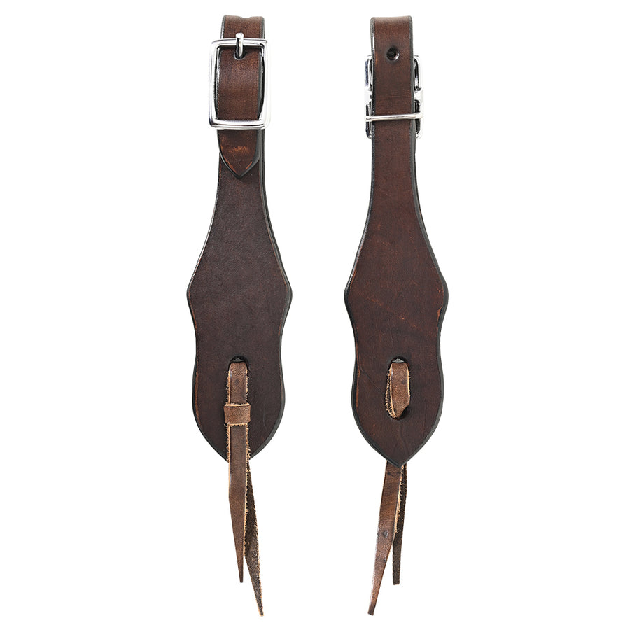 Hilason Slobber Straps For Rein-Water Loop Ties Quick Change Buckle Brown - Uhorse