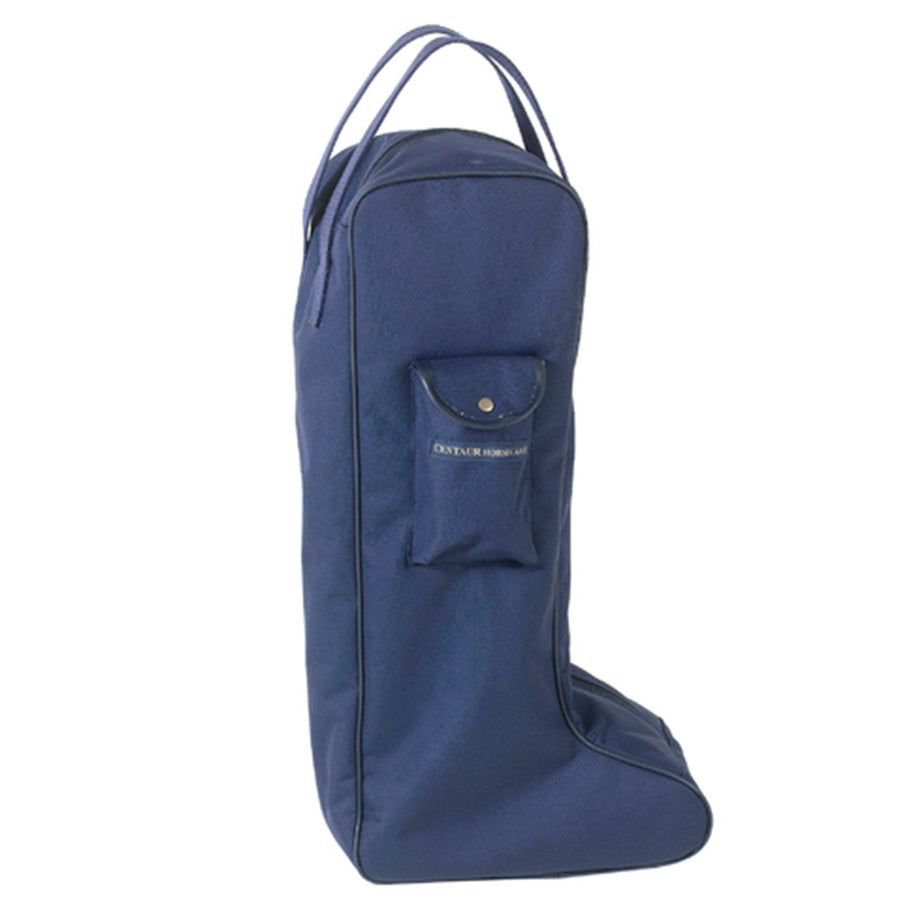 24.5L X 8.5Wx10D Centaur Tall H. Boot Carry Bag Navy by Hilason ā Cowboy and equestrian accessories
