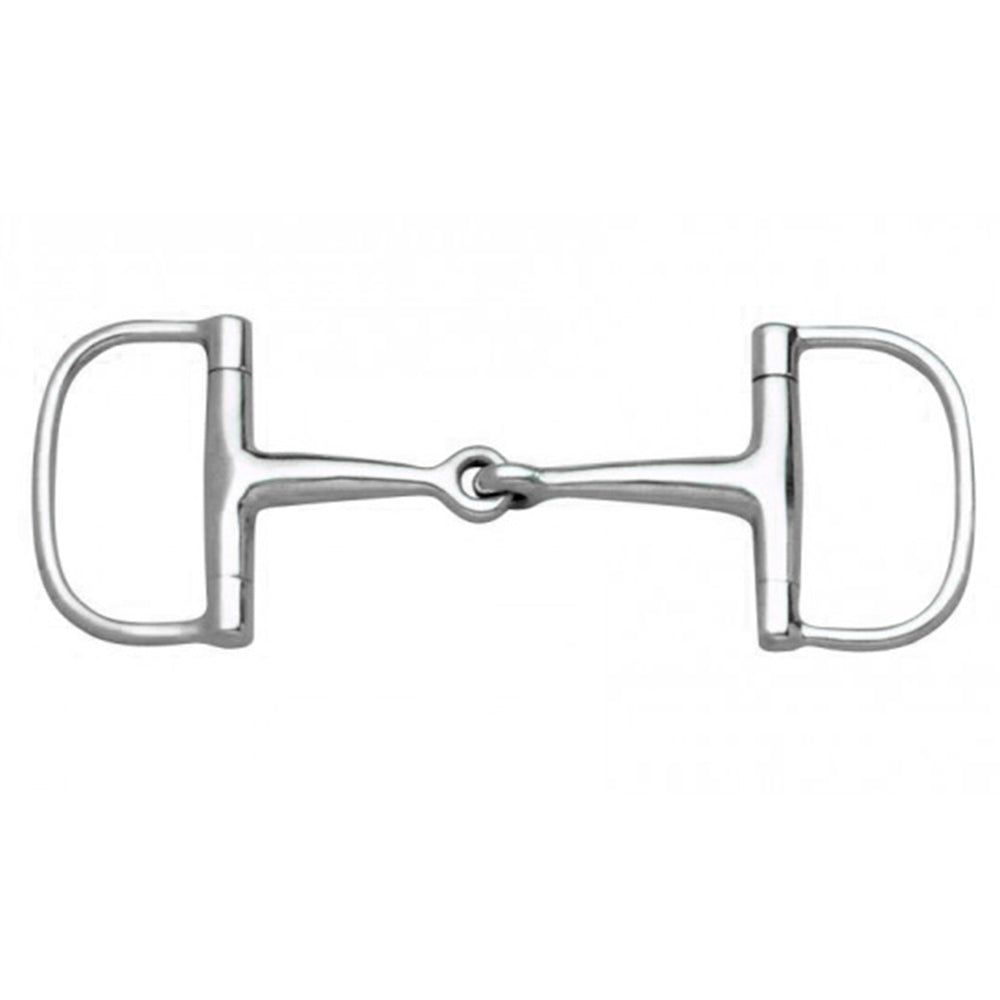 Centaur Metalab Jointed Barrel Dee Stainless Steel Horse Bit