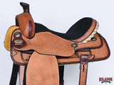 Western Horse Saddle American Leather Ranch Roping Cowboy Hilason