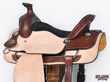 Western Horse Saddle American Leather Ranch Roping Cowboy Hilason