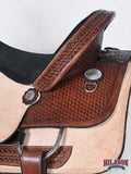 Western Horse Saddle American Leather Ranch Roping Cowboy Hilason