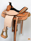 Western Horse Saddle American Leather Ranch Roping Cowboy Hilason