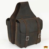 HILASON Western Leather Horse Saddle Bag For Trail