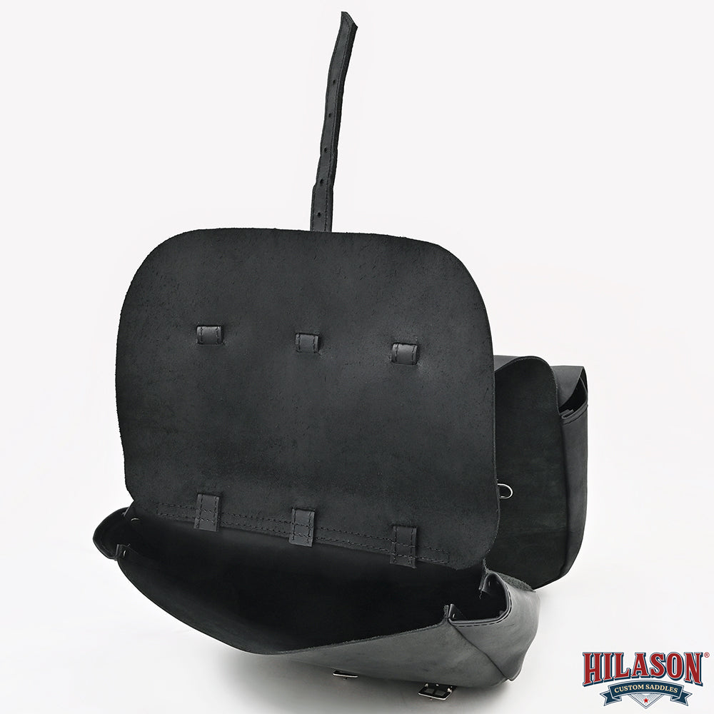 HILASON Western Leather Horse Saddle Bag For Trail