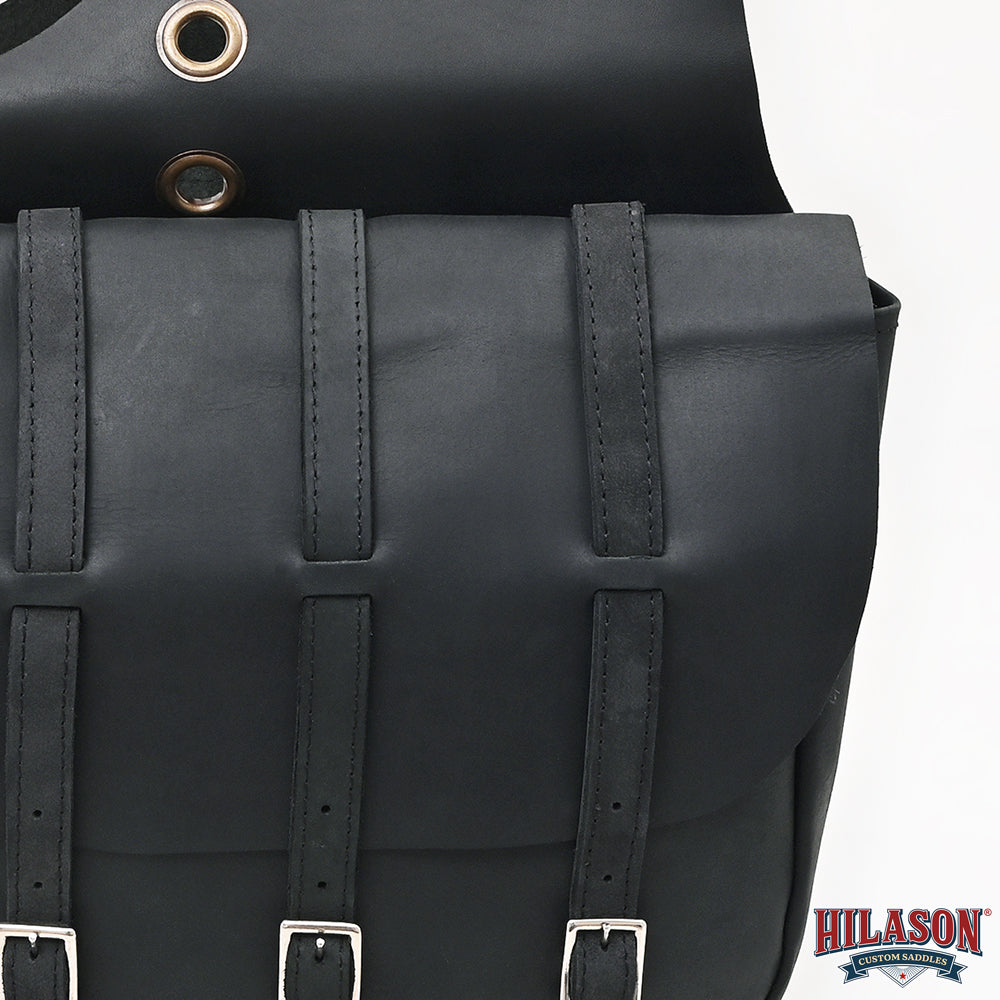 HILASON Western Leather Horse Saddle Bag For Trail