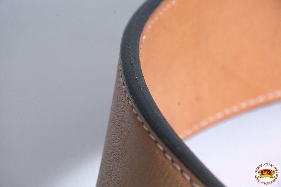 HILASON Horse Western Leather Back Rear Cinch Flank Girth | Saddle Tack