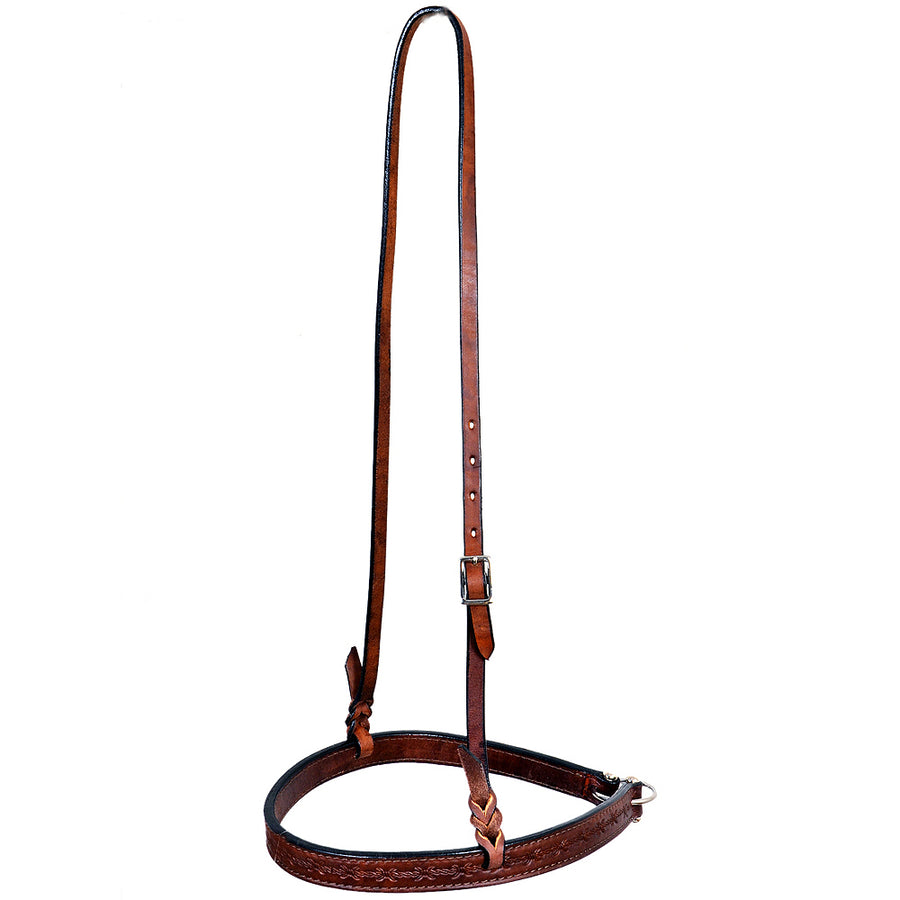 Hilason Western American Leather Horse Noseband Roper