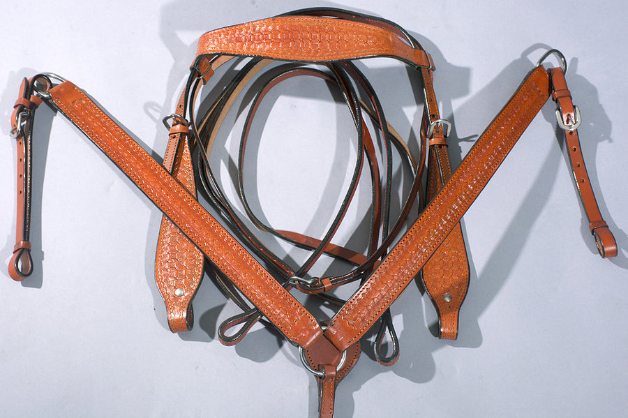 16 In Western Horse Saddle Ranch Roper Trail Pleasure Leather