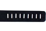 Leather Guitar Bass Strap 3.25" Dual Padded Black By Great American