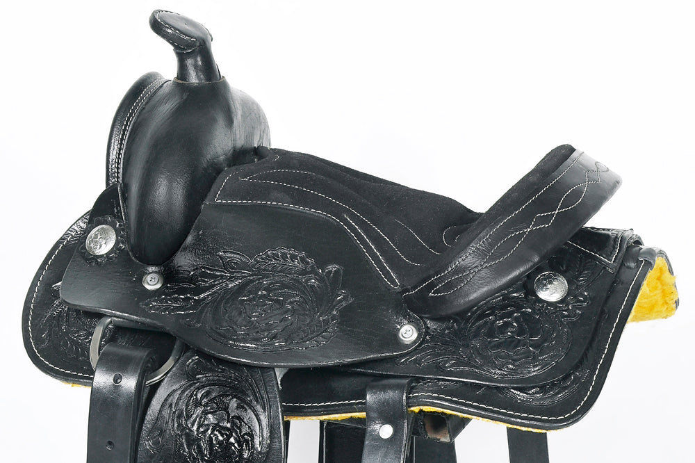 Comfytack Kids Youth Children Miniature Pony Saddle Leather Western Toddler