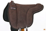 Hilason Horse Bareback Saddle Pad Anti Slip Base Suede Leather