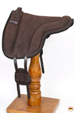 Hilason Horse Bareback Saddle Pad Anti Slip Base Suede Leather