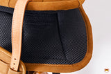 Hilason Horse Bareback Saddle Pad Anti Slip Base Suede Leather