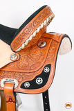 Hilason Western Horse Treeless Trail Barrel Saddle American Leather