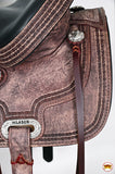 Hilason Western Horse Treeless Trail Pleasure Saddle American Leather