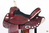 Hilason Western Horse Treeless Trail Barrel Saddle American Leather