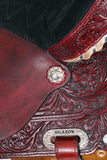 Hilason Western Horse Treeless Trail Barrel Saddle American Leather