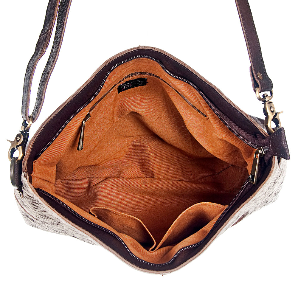 American Darling Small Crossbody Hair-On Genuine Leather women bag western handbag purse