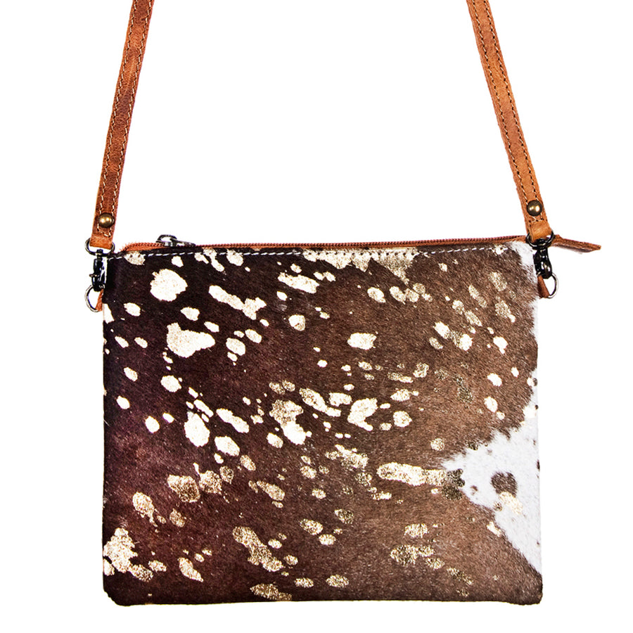 American Darling Hair-On Cowhide Crossbody Bag - Uhorse