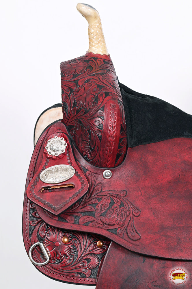 Flex Tree Western Horse Saddle American Leather Trail Barrel Racing By Hilason
