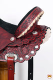 Flex Tree Western Horse Saddle American Leather Trail Barrel Racing By Hilason
