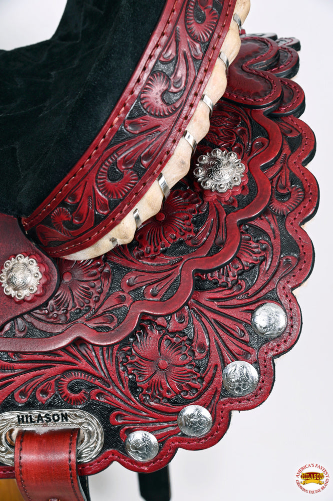 Flex Tree Western Horse Saddle American Leather Trail Barrel Racing By Hilason
