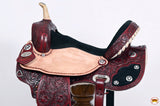 Flex Tree Western Horse Saddle American Leather Trail Barrel By Hilason
