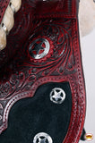 Flex Tree Western Horse Saddle American Leather Trail Barrel By Hilason