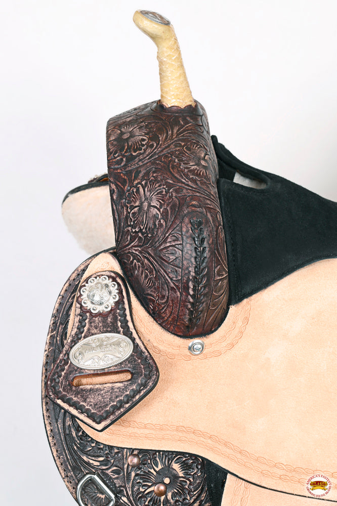 Flex Tree Western Horse Saddle American Leather Trail Barrel Racing By Hilason